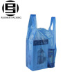 Recycler les sacs en plastique d&#39;emballage de t-shirt pour l&#39;épicerie